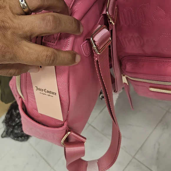 Juicy Couture Pink Backpack - Picture 3 of 3